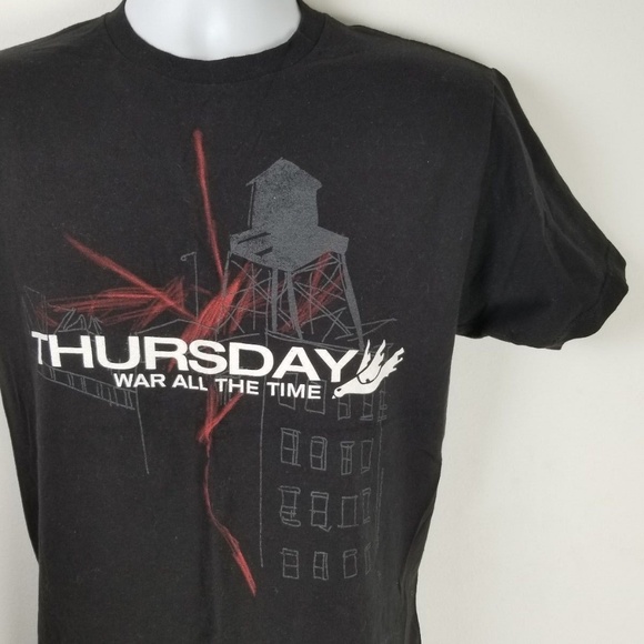 Thursday War All the Time Band Dove Logo Medium - Picture 3 of 5